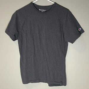 Champion Men's Dark Gray Short Sleeve Tee